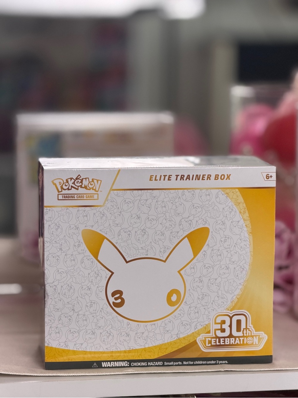 Pokemon 30th celebrationElite
Trainer Box- new, sealed